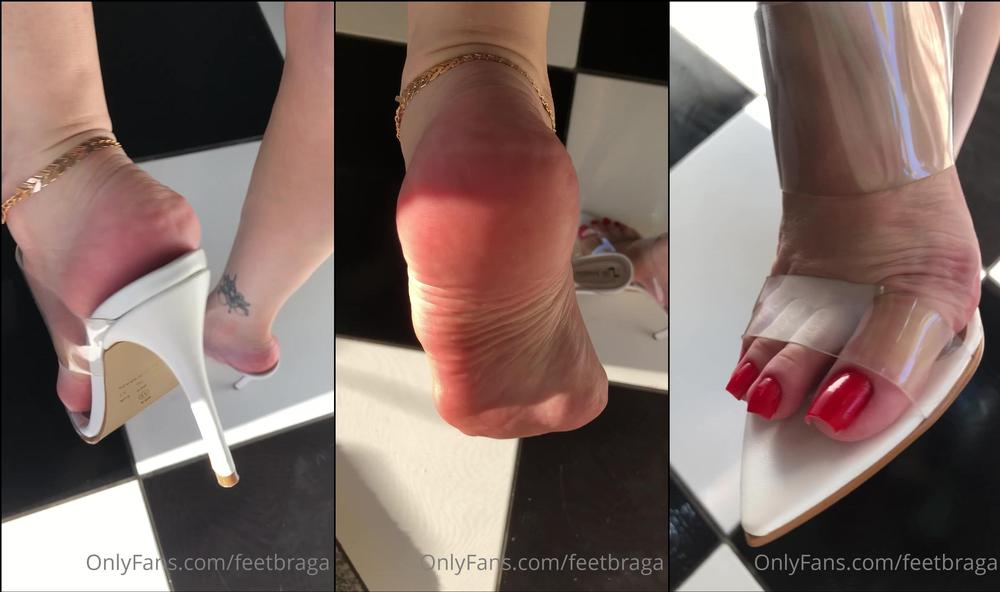 feetbraga 07 07 2020 506502045 Red nails and pink soles in motion for you