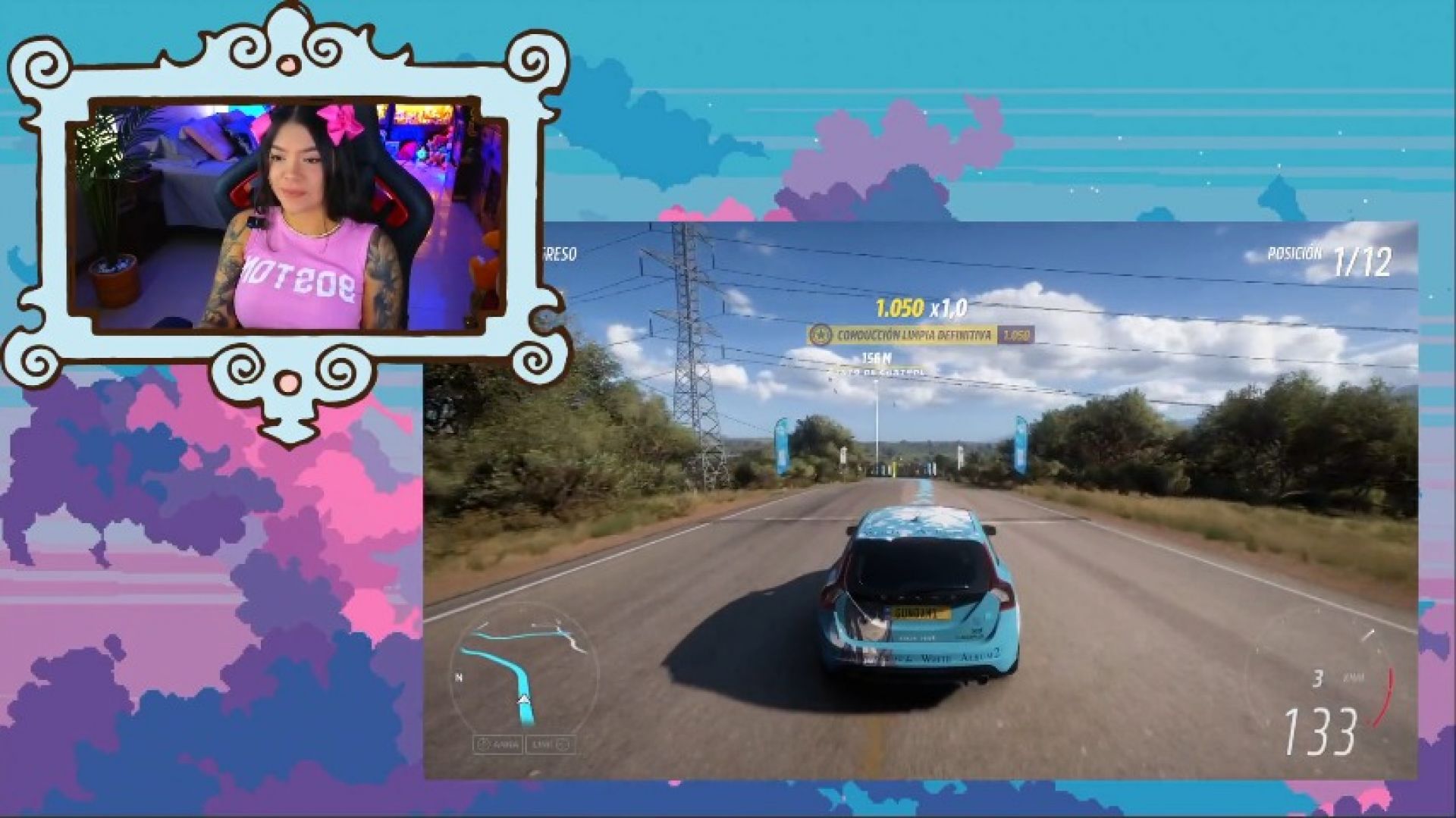 Racing on my Hatsune Miklu Atasha Volvo - May 31, 2025