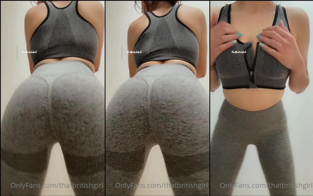 thatbritishgirl 03 07 2021 2152926054 Would you love to see me strip out of my workout gear  Iâve been working hard on getting