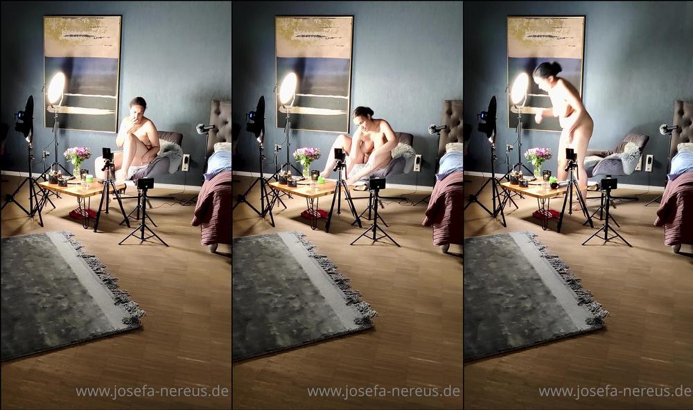 josefanereus 30 07 2021 2139415314 So sieht es aus, wenn ich ein Video fÃ¼r euch drehe und mich in Szene setzte. Ganz so zack