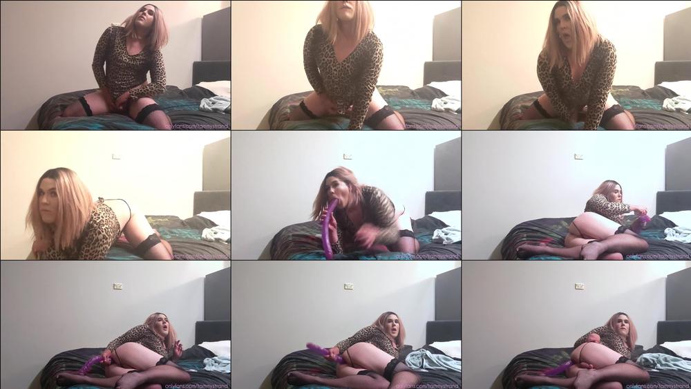 tammystrand 18 11 2020 1278410741 here s solo vid of me in my newest wig watch me stroke my girly dick and toy my ass don 