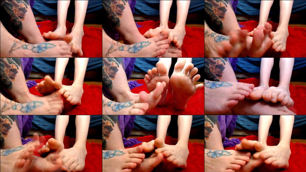 2 pairs of cute bare feet - September 01, 2019