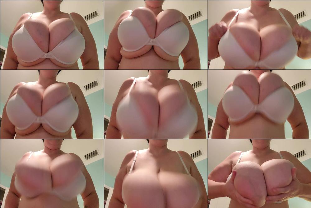 40P natural boobies bouncing out of bra - December 10, 2023