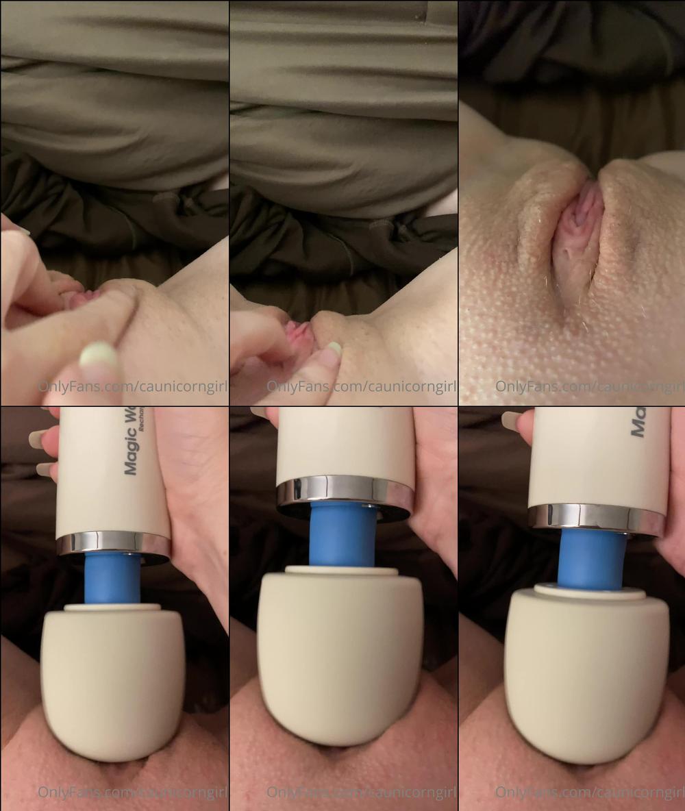 caunicorngirl 09 11 2021 2269844478 Morning time with my Wonder Wand.  Best way to start the day.