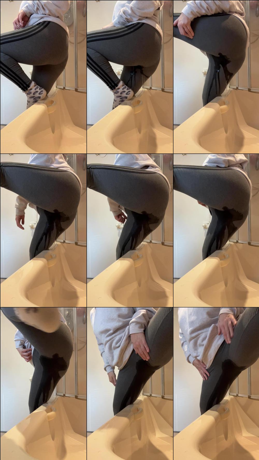Grey legging bathroom wetting - April 04, 2024