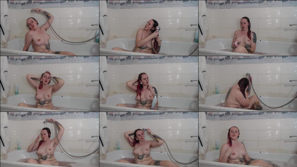 washing my hair - March 26, 2021