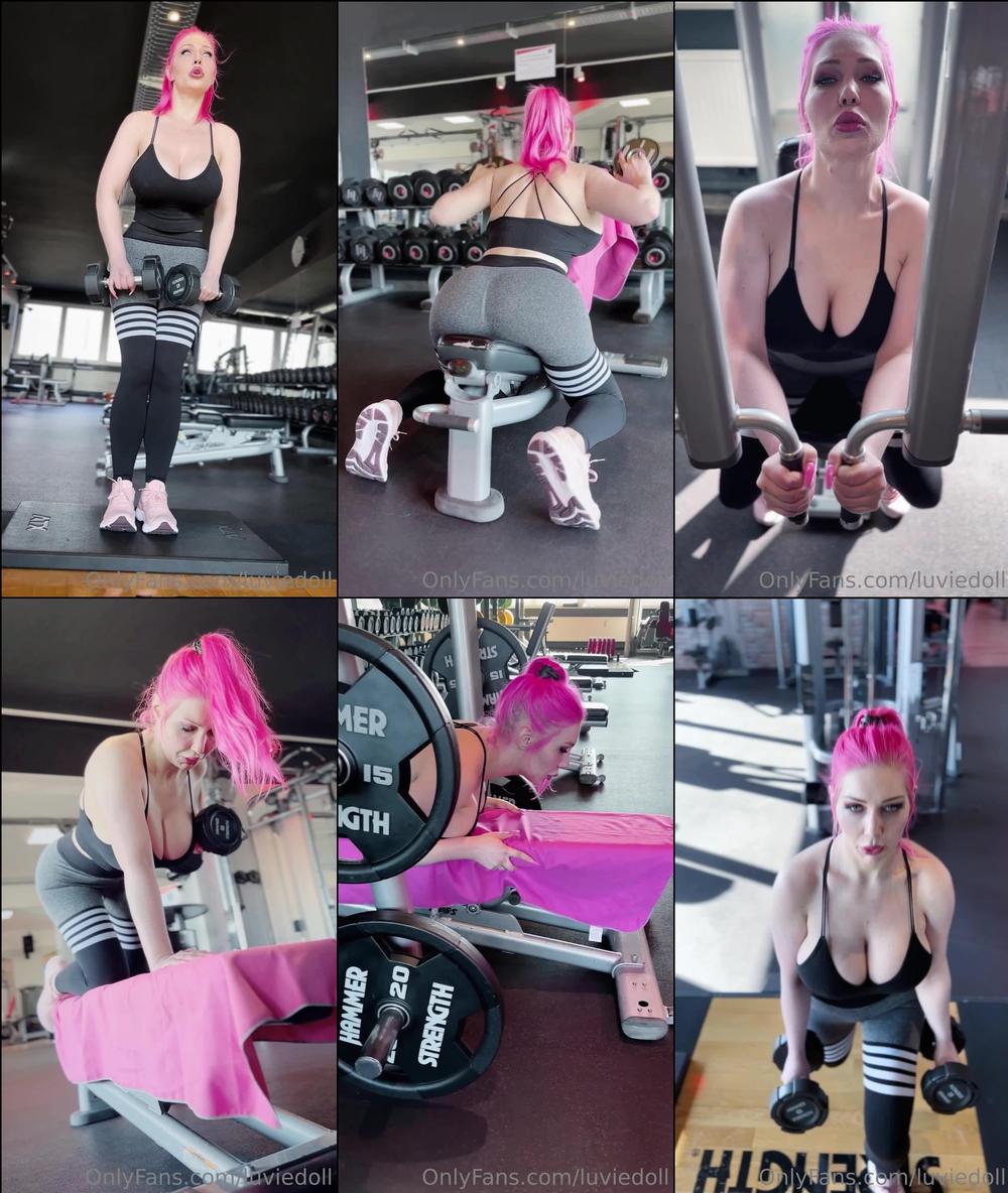luviedoll 561513777 2023 04 05 watch me working out for you. if you want to see me working out in my hot pvc outfit please leave 