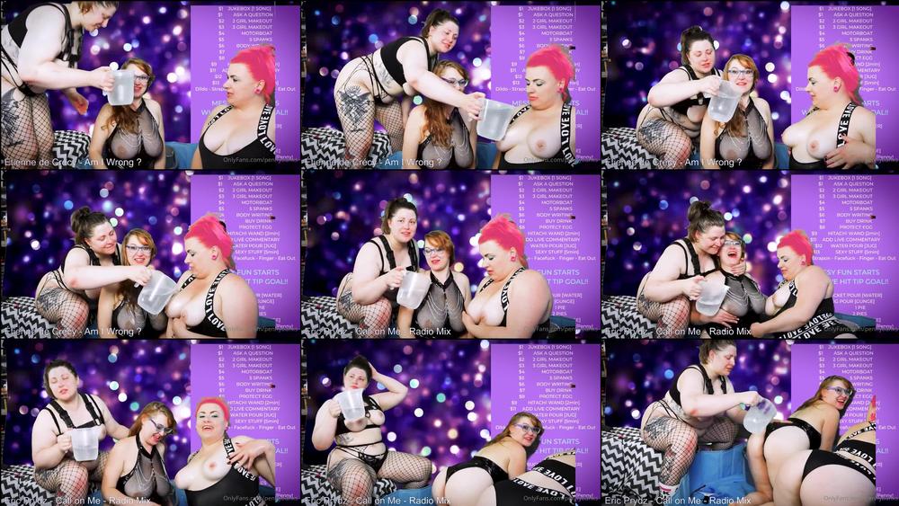 pennybanks 05 09 2020 826945399 Water pour in my PVC  Clip from my stream with @bathory_cvnt and @isabeldean