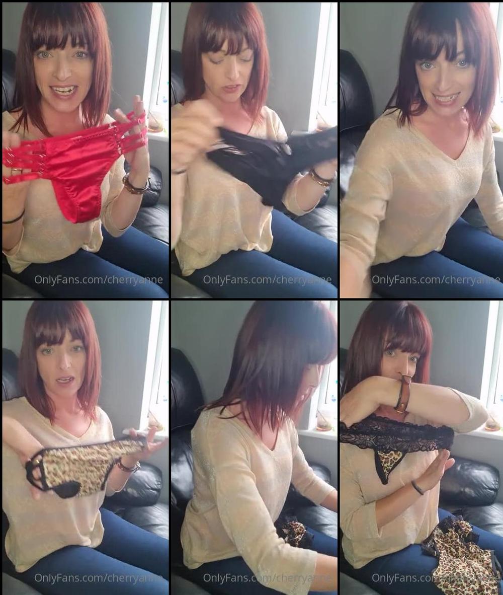 cherryanne 17 08 2021 2195956844 New panties    Choose which pair I should wear later for you   Comment below 