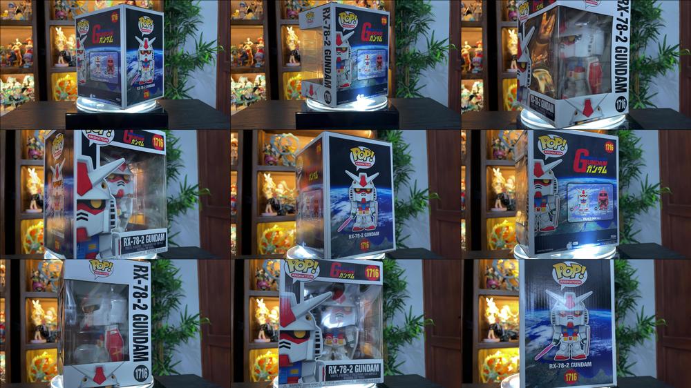Gundam RX-78-2 Funko Pop Figure Showcase Collectible Display - April 15, 2025