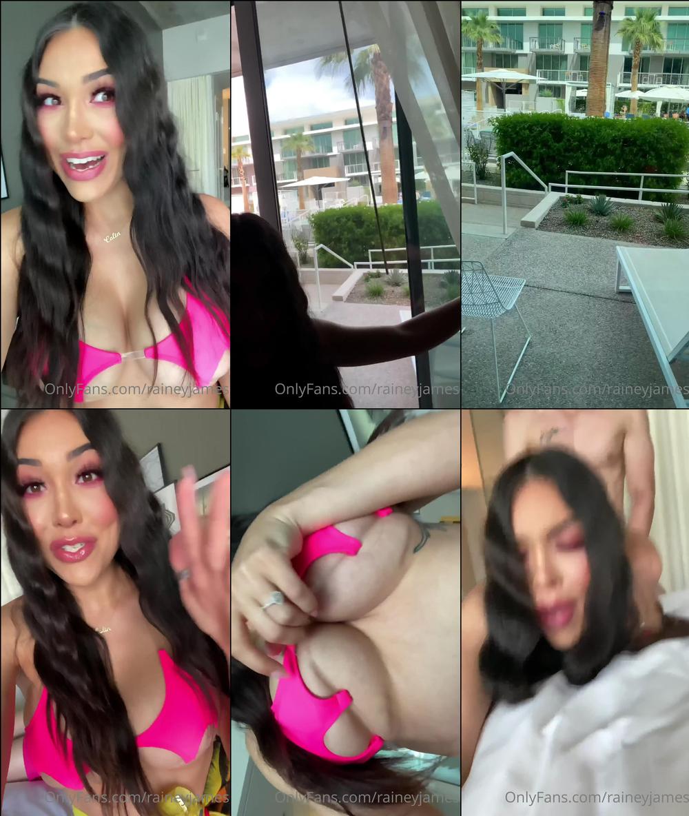 raineyjames 04 05 2021 2100638357 Sent out a new semi public video last night from when I stayed at a resort this weekend an