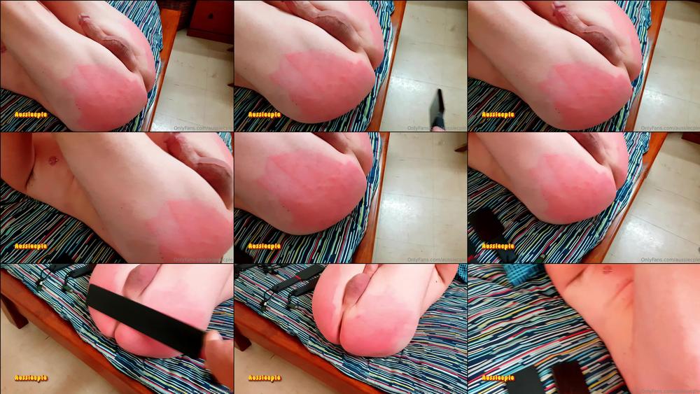 aussiecple 1051698391 part 5 of 5 point of view bum thrashing of mr a with his legs up in the d i a p e r position 1