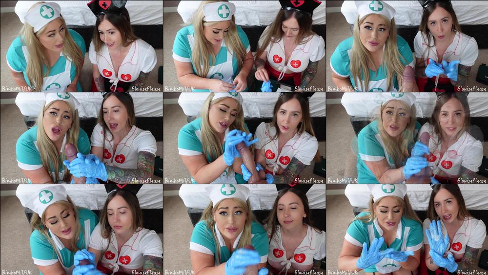 Fetish Nurse Handjob Latex Gloves SPERM EXTRACTION - June 27, 2023