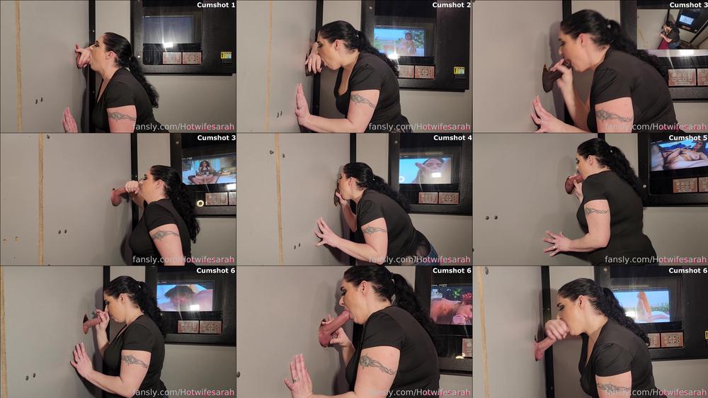 hotwifesarah 08 03 2023 489795161753133056 the full vid of my most recent visit to my favorite gloryhole spot 35 minutes with lots o