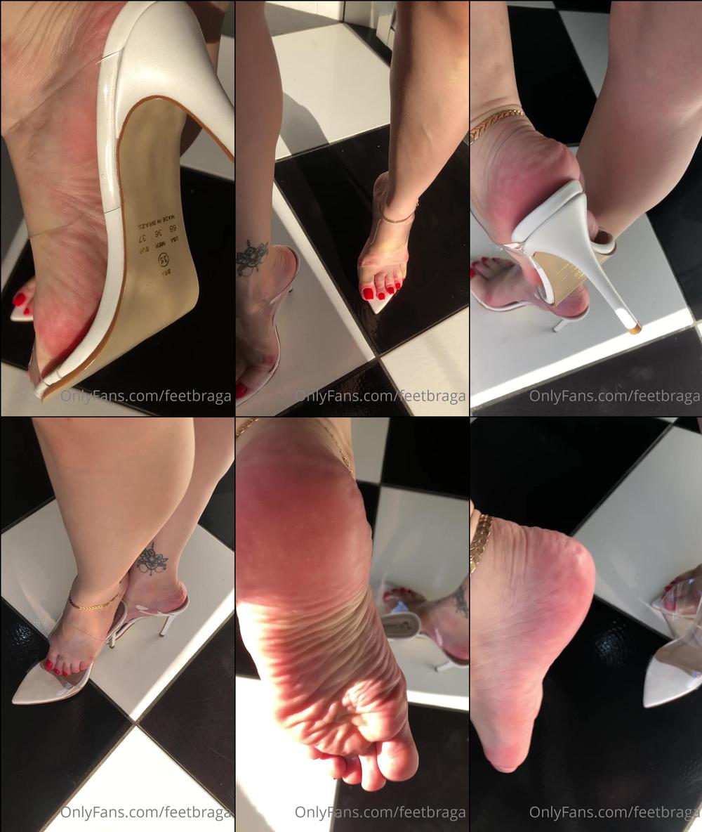 feetbraga 07 07 2020 506502045 Red nails and pink soles in motion for you