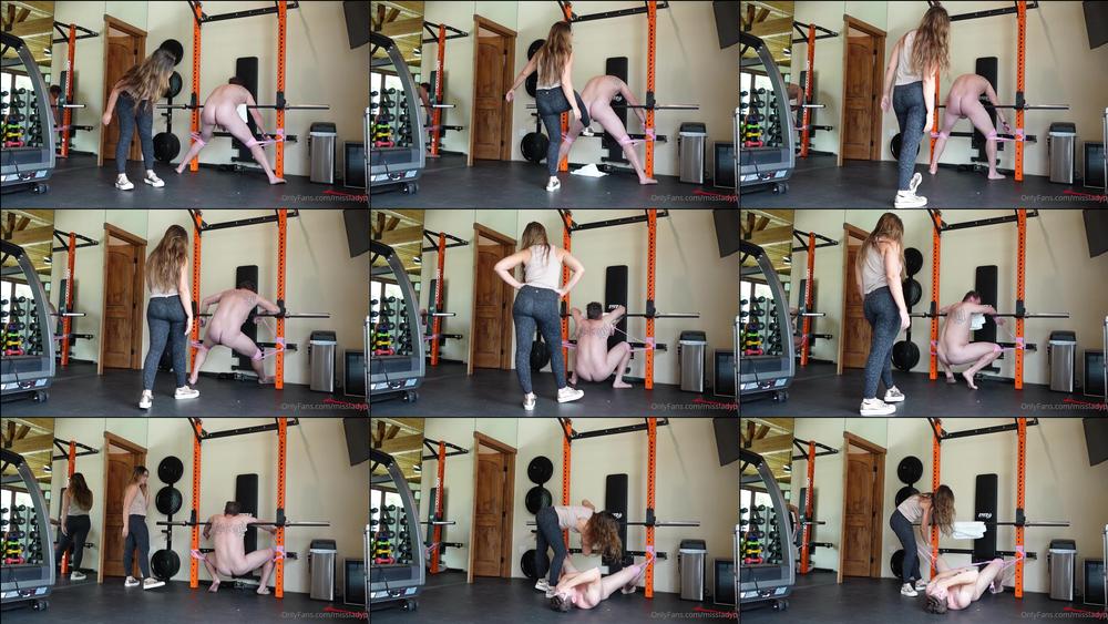 missladyp 03 06 2022 2476437344 bb at the gym is so much fun. i bet you didn t know how versatile most gym equipment can b