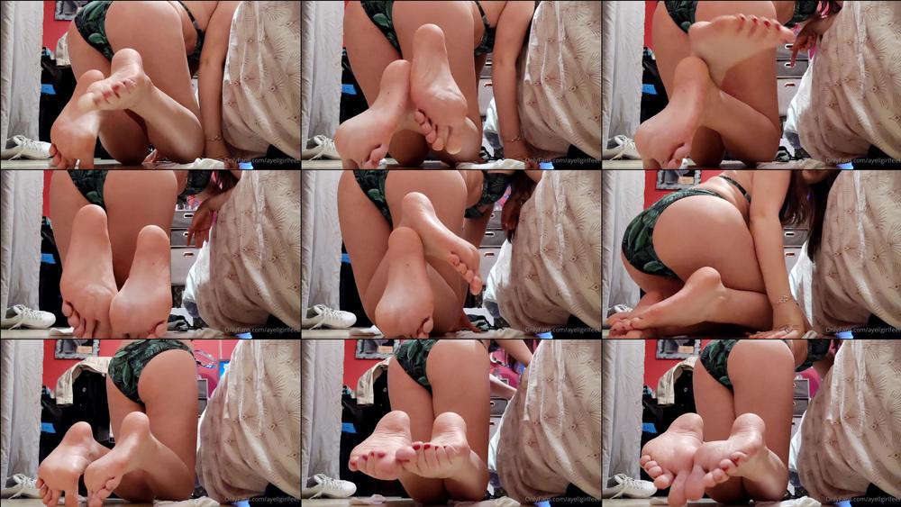 ayellgirlfeet 320477793 hello petite vid o en bikini pour vous passez un bon week end hello video with swim sweat for you have a good week end 1
