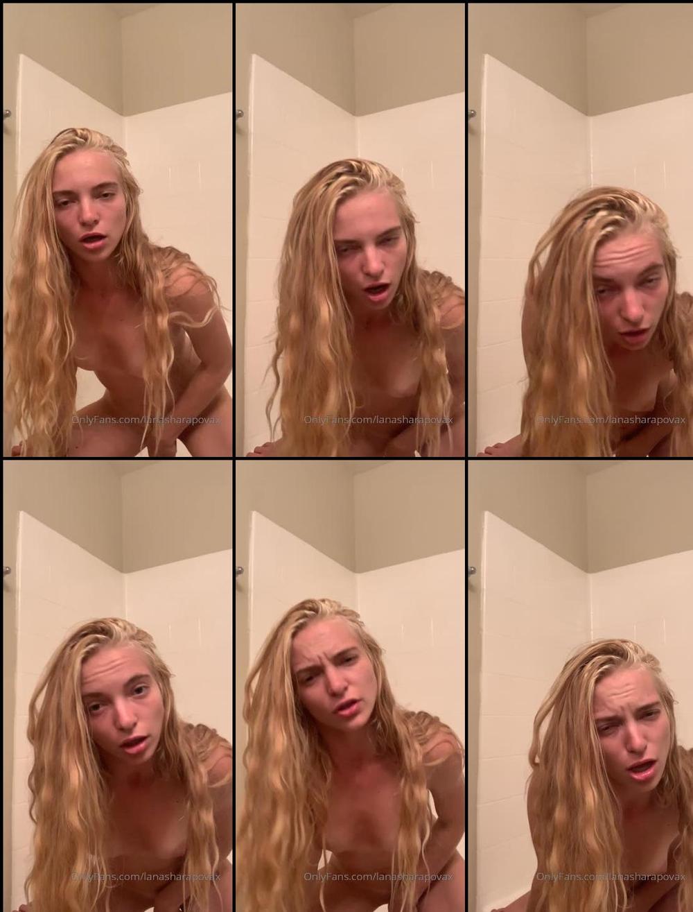 lanasharapovax 17 07 2019 44400541 Watch my face as soon as I sat on it. I was using a vibrating dildo and vibator.