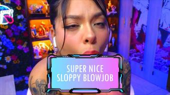 Super nice sloppy Blowjob - September 22, 2023 (gundamchick)