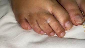 JERK OFF OVER LONG BARE TOES - July 18, 2024 (bestfootjobs)