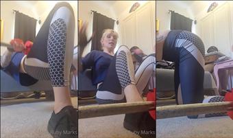 mistressmarks 02 05 2022 2442686619 Bit of training tease ... weighted bridges. So leg day (if you like this kind if thing) consisted of (mistressmarks)