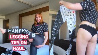 ManyVids Legging Try On Haul - June 01, 2025 (Delilah Cass)