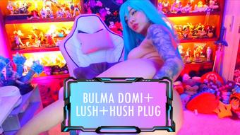 Bunny Bulma Domi + Lush in Pussy + Hush in Ass - November 30, 2023 (gundamchick)