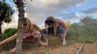melbabiexx 22 02 2020 157174320 Peeing at the beach with sky pierce     Im feeling better today so she took me to the beac (melbabiexx)