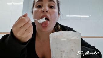 Preparing My Post-Workout Meal - April 17, 2025 (Lilly Munster)