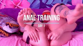 anal training day 1 - August 23, 2022 (YourFetishBrat)