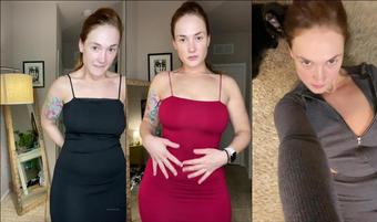 siridahl 16452012 trying on a few dresses a bikini and a cool slutty sweatpantshoodie set 1 (siridahl)