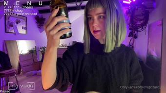 migistardust 257938147 last night s beer talks was sooooooo funnnn i ll be on again later tonight to draw our raffle very very very late . join us  (migistardust)